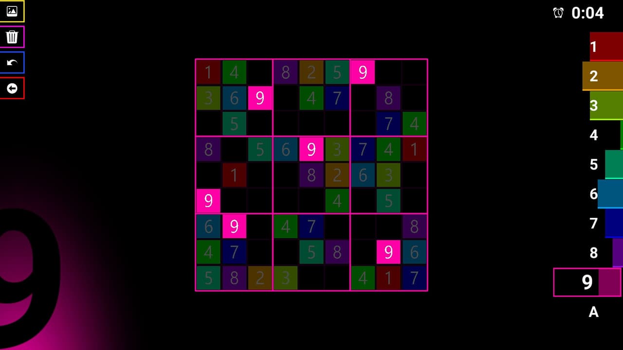 Bright Sudoku screenshot 3