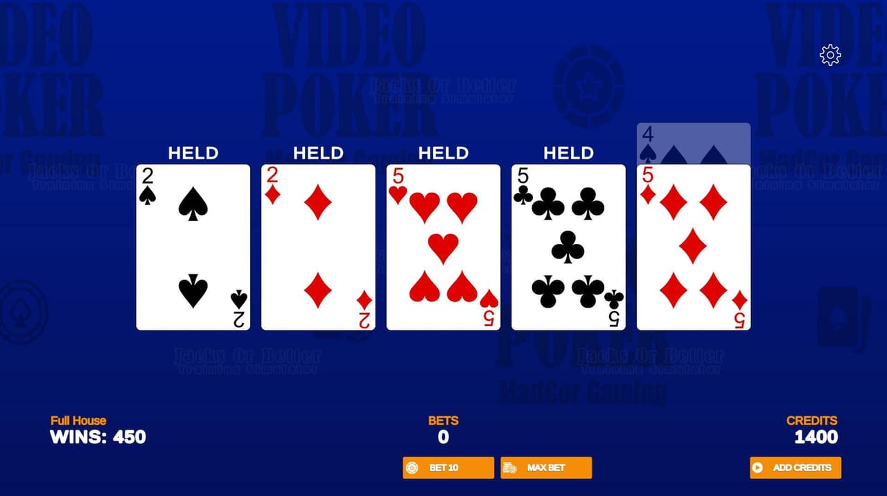 Video Poker Trainer screenshot 3