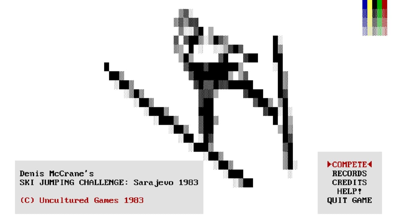 Denis McCranes Ski Jumping Challenge: Sarajevo 1983 screenshot 2