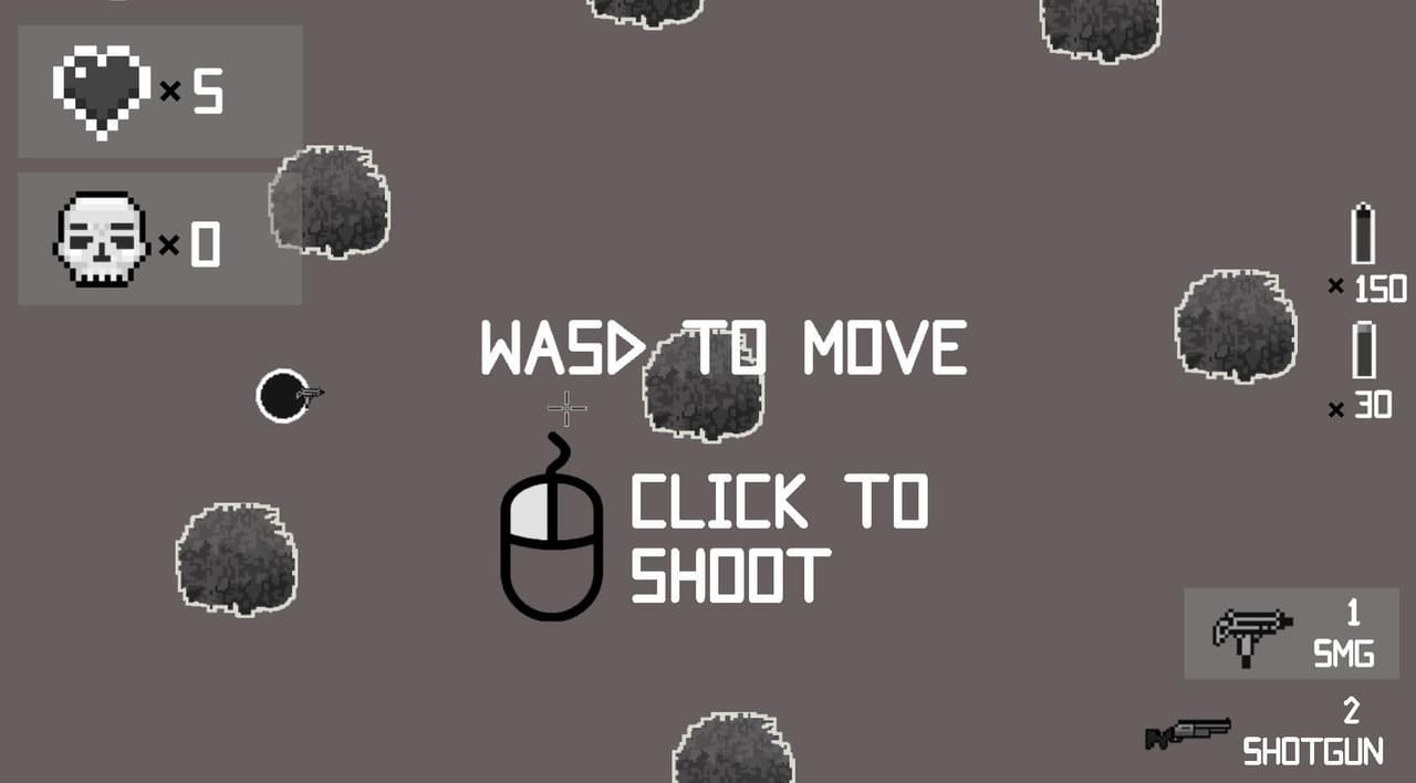 ZOMBIE SHOOTER (itch) (SlimMatth3w) screenshot 2