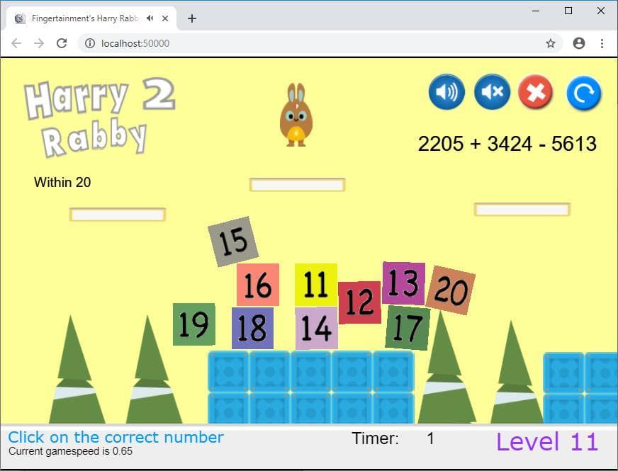 HarryRabby2 Add and Subtract 4 Digit Numbers FREE screenshot 3