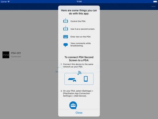 PS4 Second Screen screenshot 3