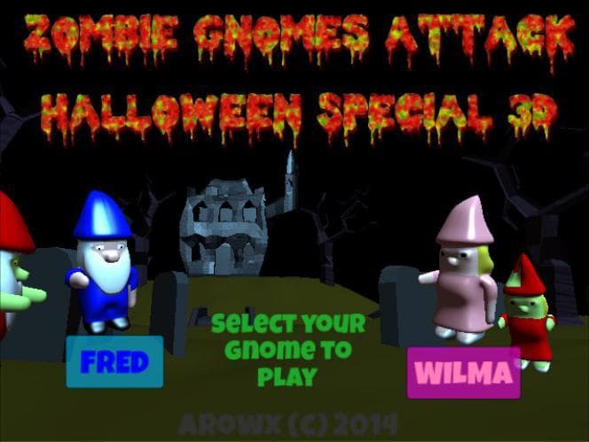 Zombie Gnomes Attack Halloween Special 2014 screenshot 2