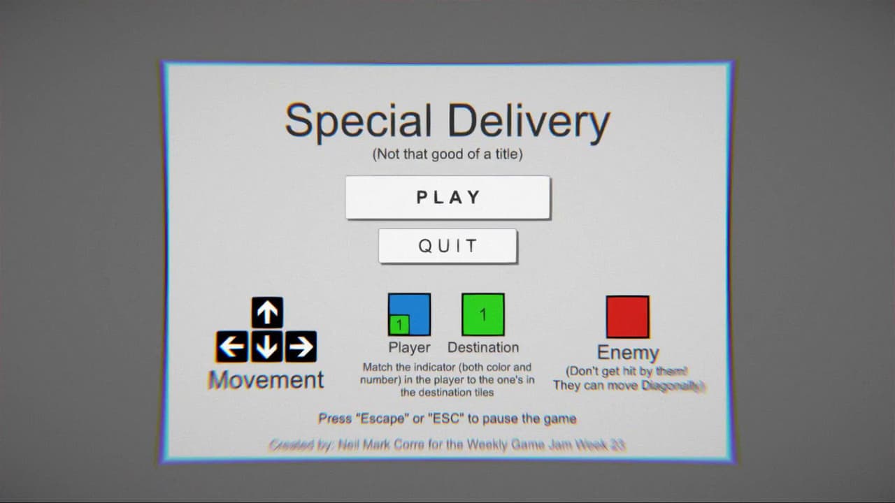 Special Delivery (itch) (neilcorre2k6) screenshot 4