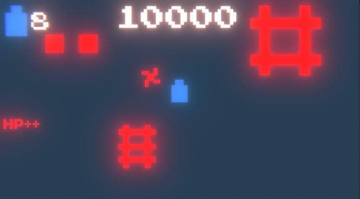Space Shooter (1 pixel)