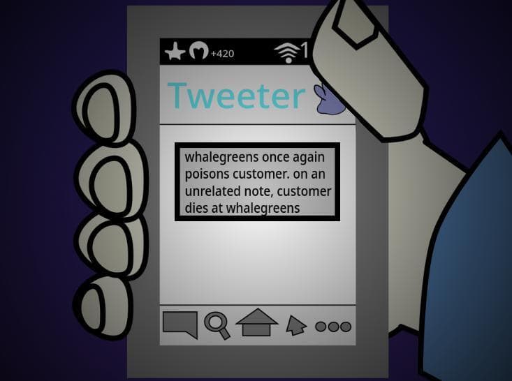Mindless Scroll: an endless game about scrolling.. screenshot 2