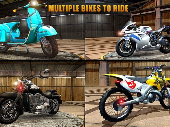 VR Highway Moto Bike Racer screenshot 4