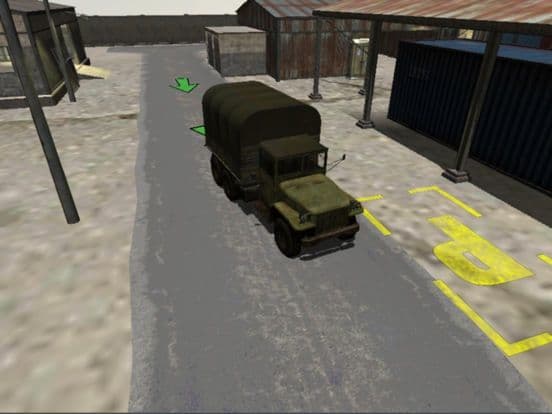 truck parking 3D car simulator game screenshot 2