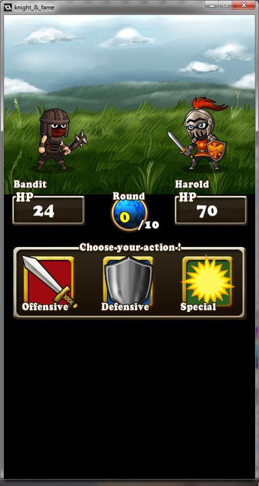 Knight and fame demo 1.01