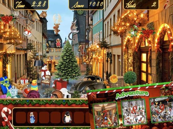 Hidden Objects Christmas Magic Celebration Time screenshot 4
