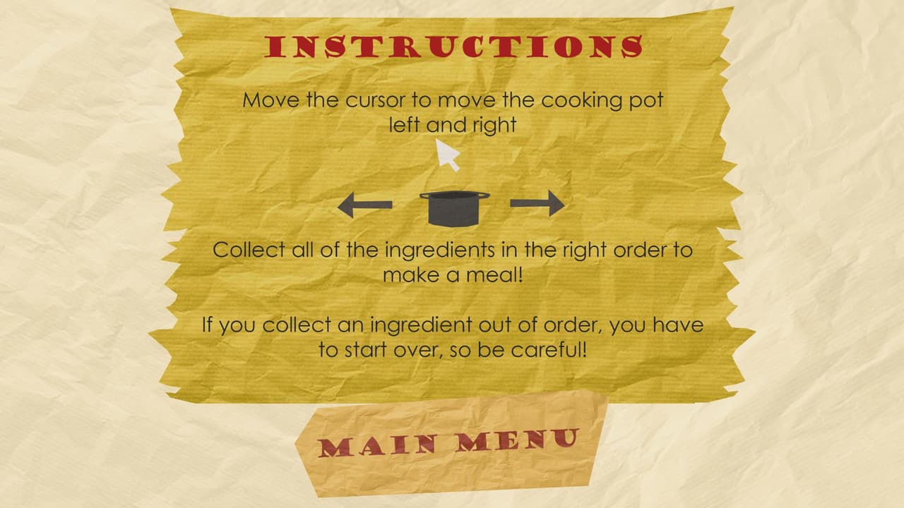 Kwanzaa Cooking Game screenshot 2