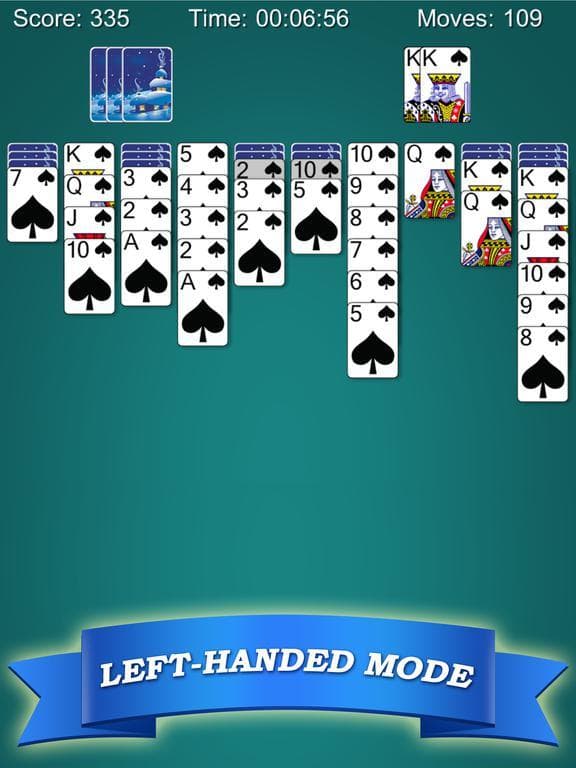Spider Solitaire Classic!! screenshot 3