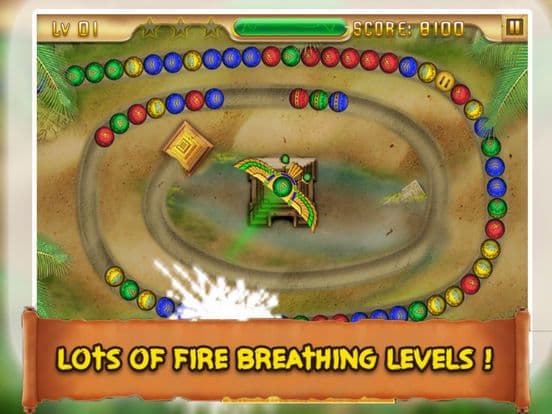Egypt Templ Shoot - Ball Stone Age screenshot 2