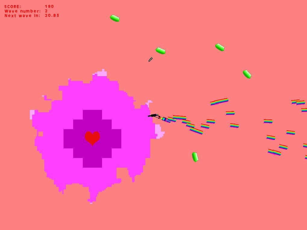 Defend Your Pink Planet screenshot 2