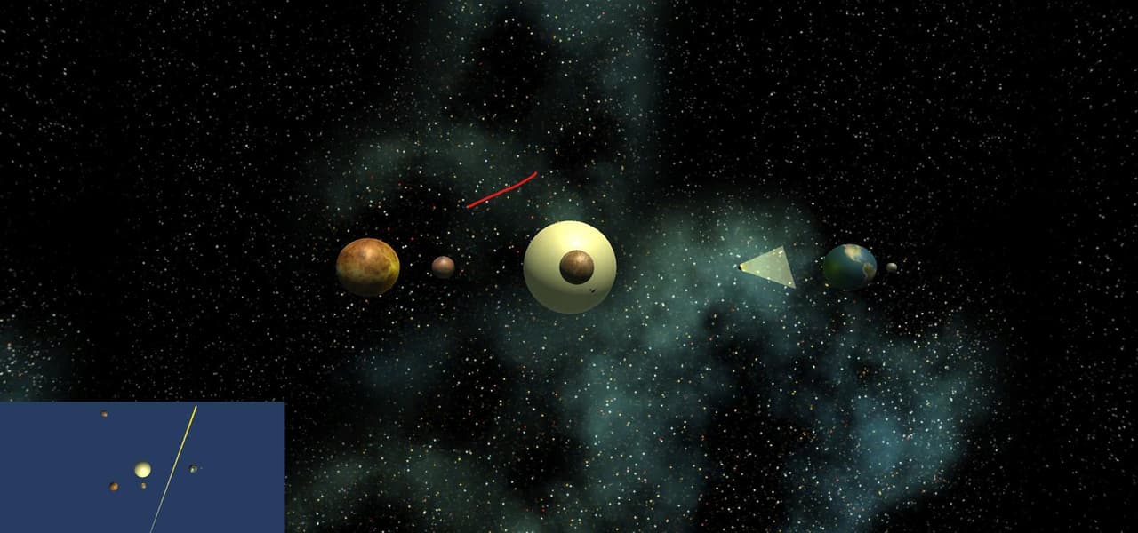 Solar System Simulation (FarewellPig) screenshot 2