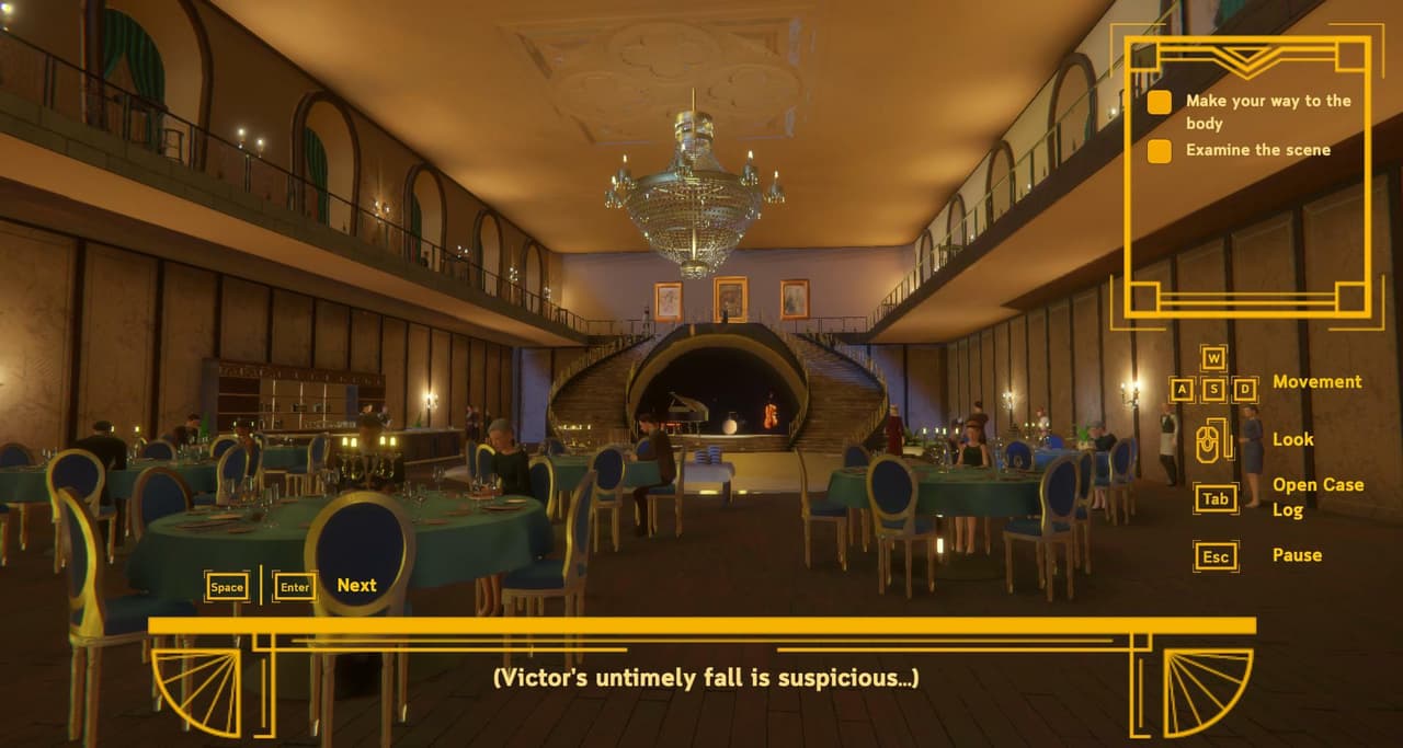 Murders at Moorcliffe (Detective RPG) screenshot 2