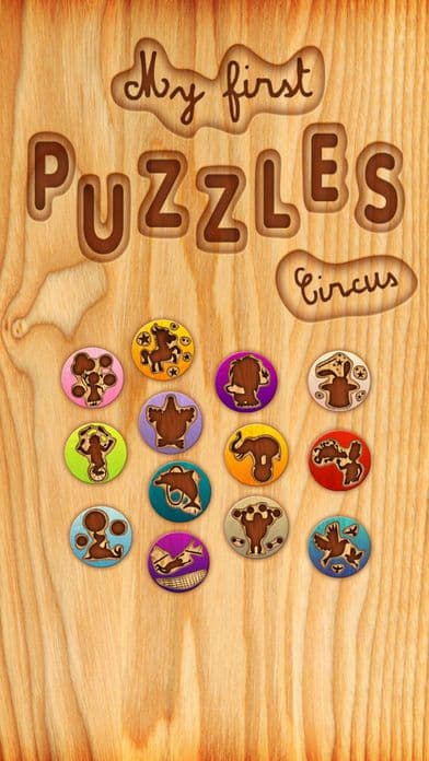 My first puzzles: Circus screenshot 3
