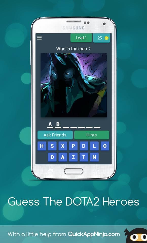 Guess The Dota 2 Heroes QUIZ APP screenshot 4