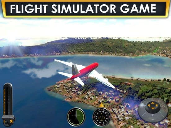 Plane Flying Parking Sim a Real Airplane Driving Test Run Simulator Racing Games screenshot 2