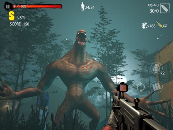 Zombie Hunter D-Day screenshot 2