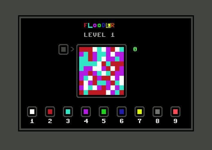 Flooder (josipretrobits) screenshot 4