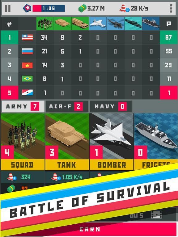 World War: Idle Clicker screenshot 3