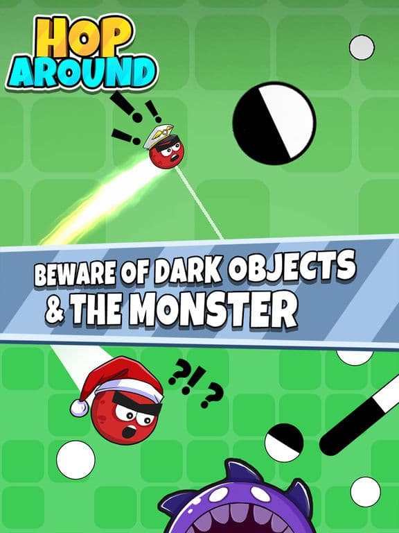 Hop Around!Dont Hit Black screenshot 4