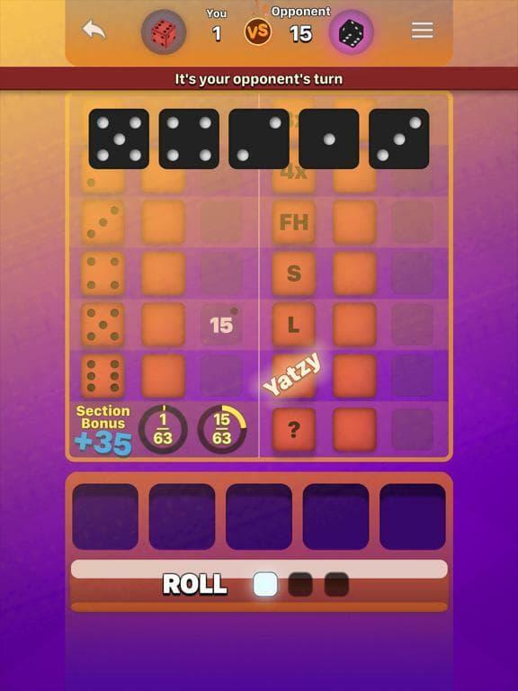 Dice Go: Yatzy