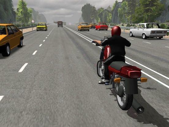 Russian Moto Traffic Rider 3D screenshot 2
