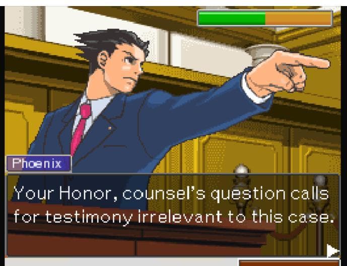 Ace Attorney - The First Turnabout Redux screenshot 2