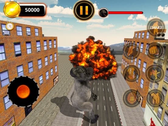 Gorilla Bigfoot Rampage Game screenshot 3