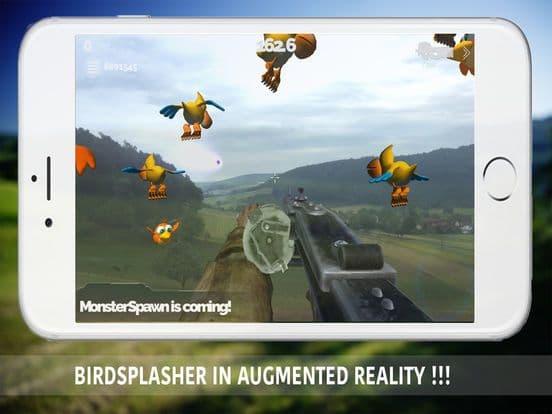 BirdSplasher - AugmentedReality screenshot 2