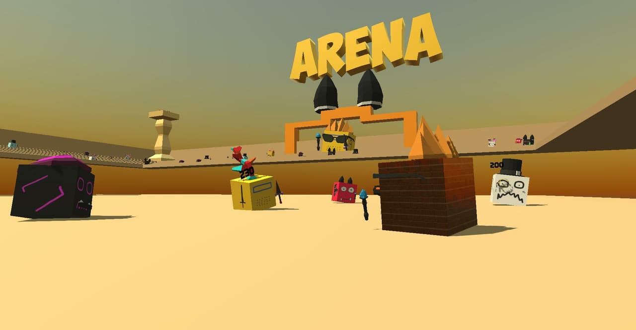 Battle Cubes: Multiplayer Third-Person Shooter (CrossPlatform) screenshot 3