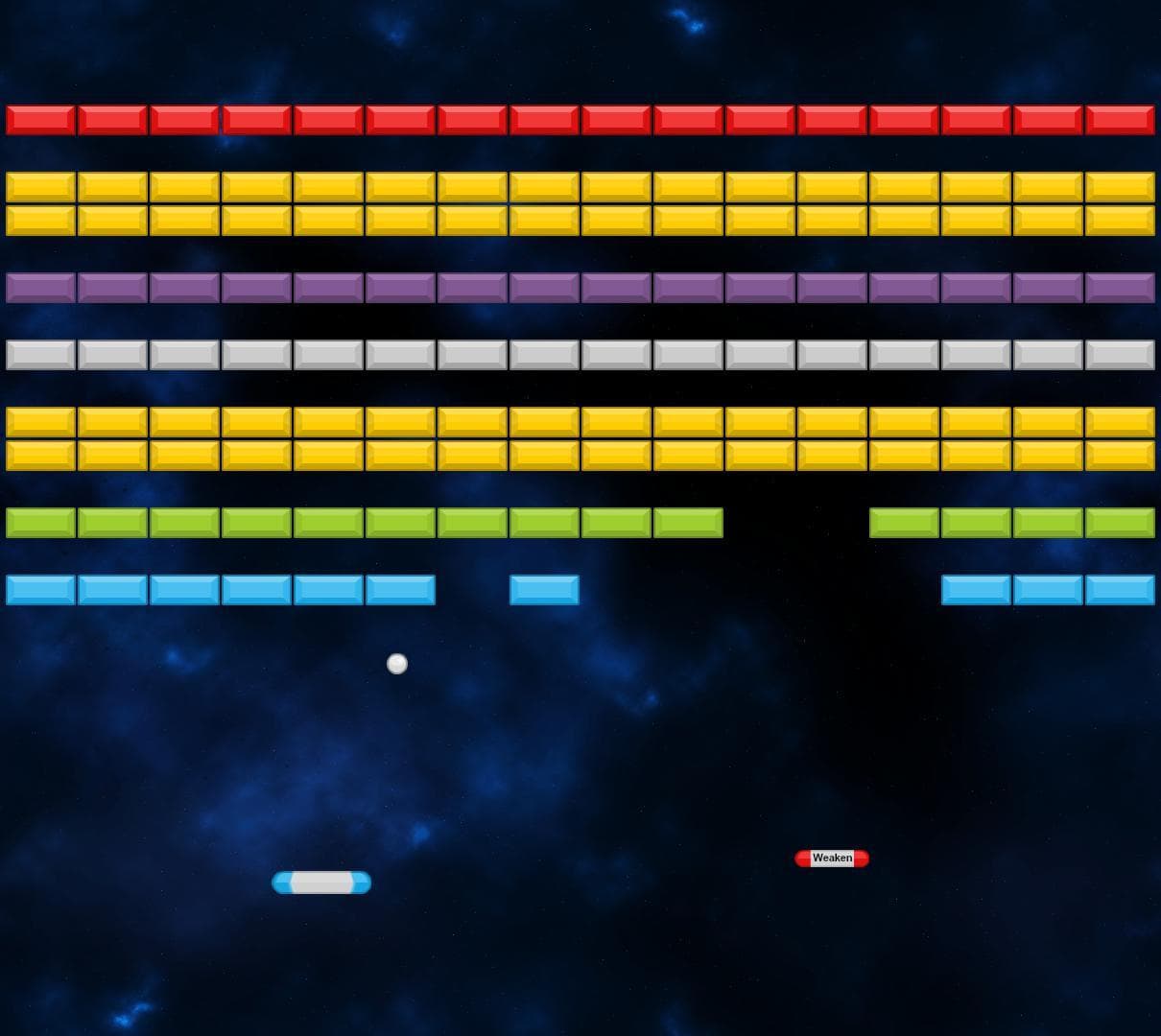 Brick Breaker (itch) (SP4R0W) screenshot 2