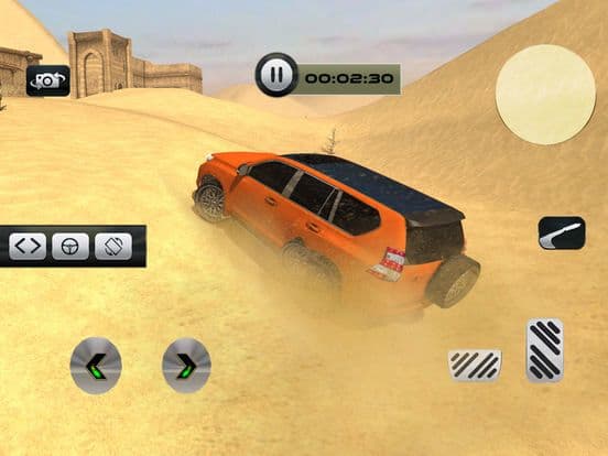 Luxury LX Prado Desert Driving - Driver Simulator screenshot 4