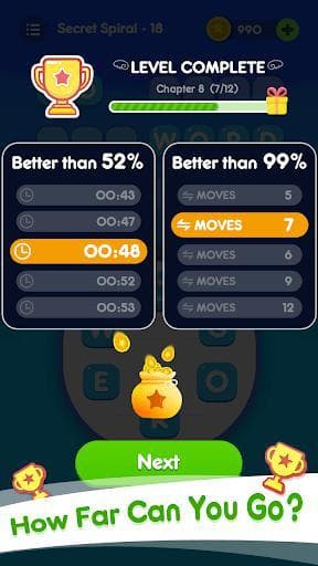 Word Go - Cross Word Puzzle Game screenshot 4