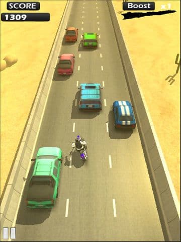 Biker Dude Road Riders: A Motorcycle Racing Game screenshot 3