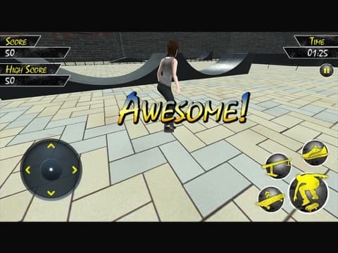 Skater 3D Stunt screenshot 3