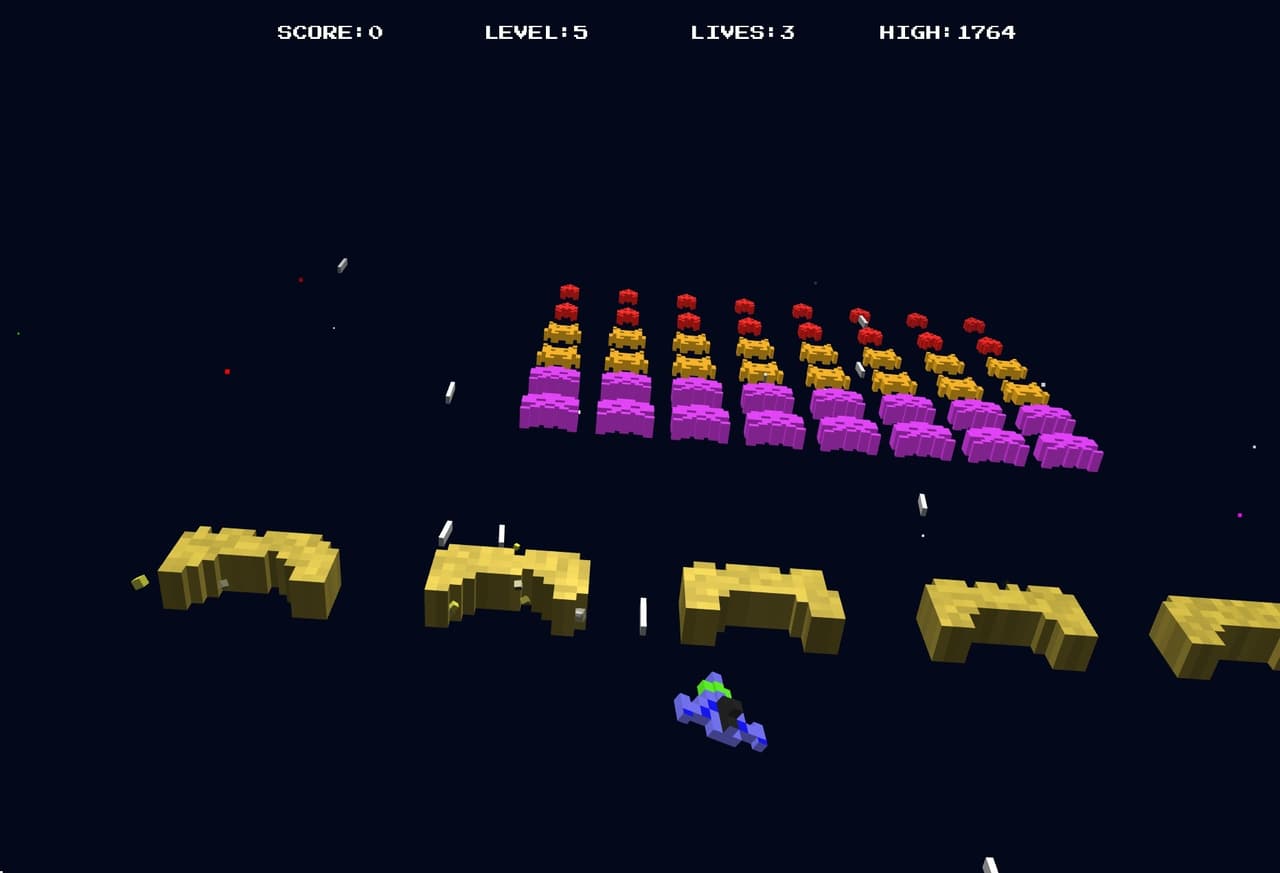 Space Invaders in your browser screenshot 2