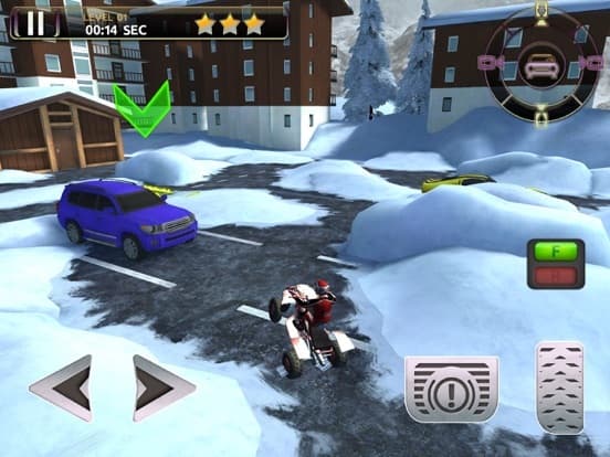 ATV Quad Bike Parking PRO - Full Snow Version