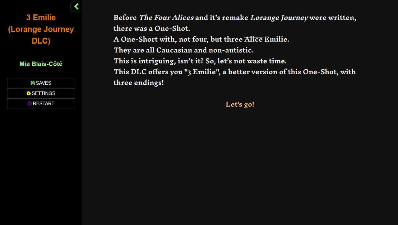 3 Emilie (Lorange Journey DLC) screenshot 3