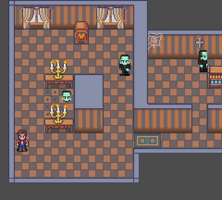 Monster Mansion (itch) (CatDraggedIn) screenshot 3