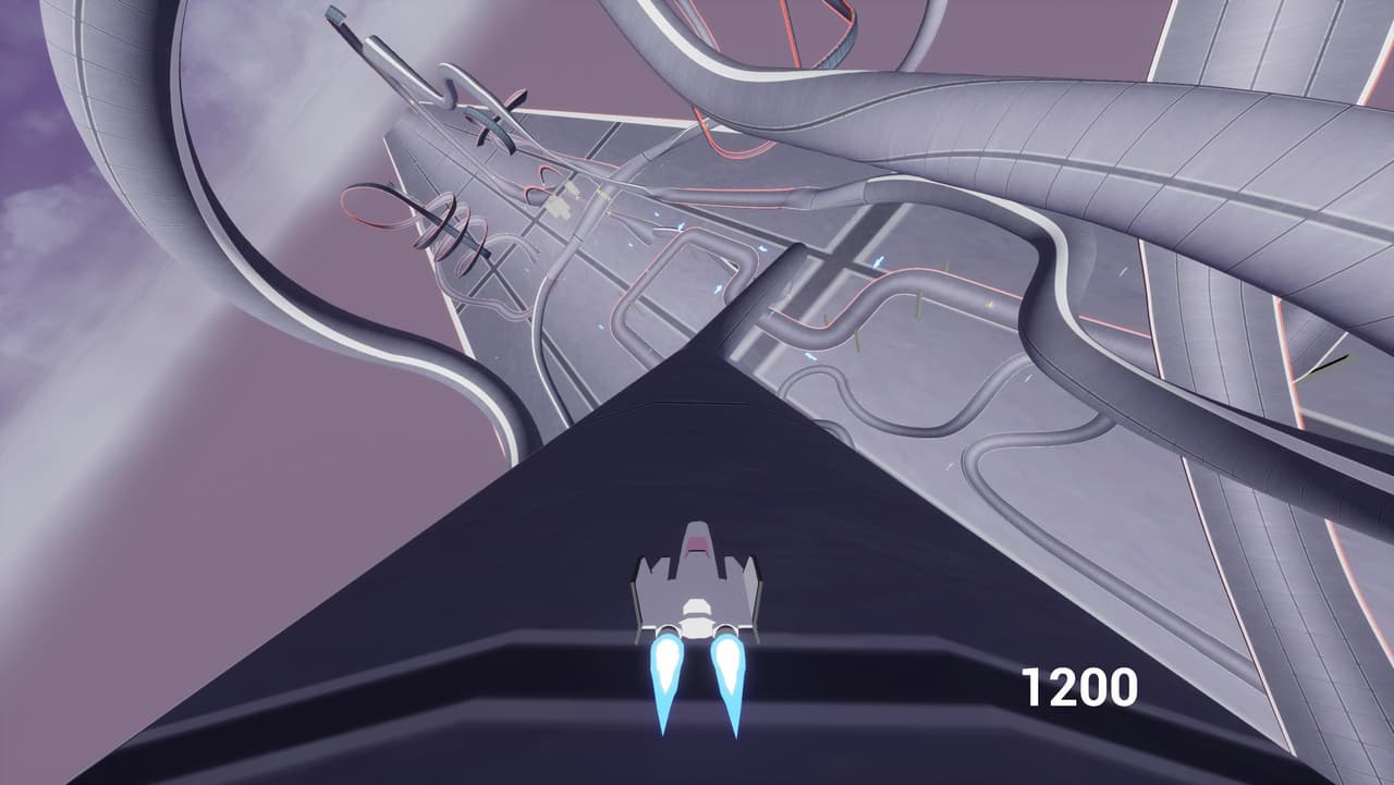 Anti-Gravity Unreal Engine 4 Racer Handling Test screenshot 2