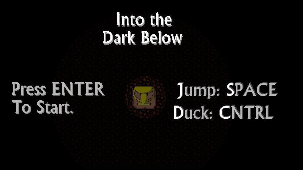 Into The Dark Below