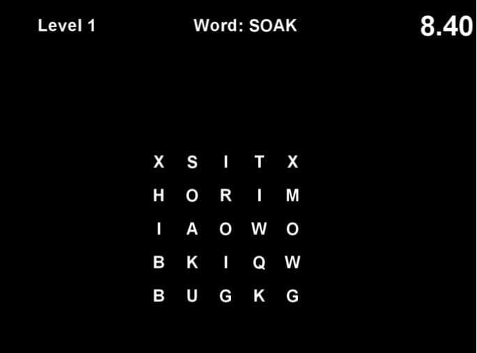 Speed Word Search