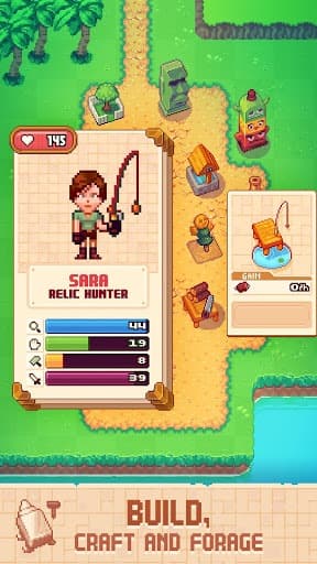 Tinker Island - Pixel Art Survival Adventure screenshot 2