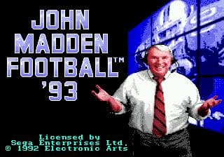 John Madden Football 93 screenshot 2