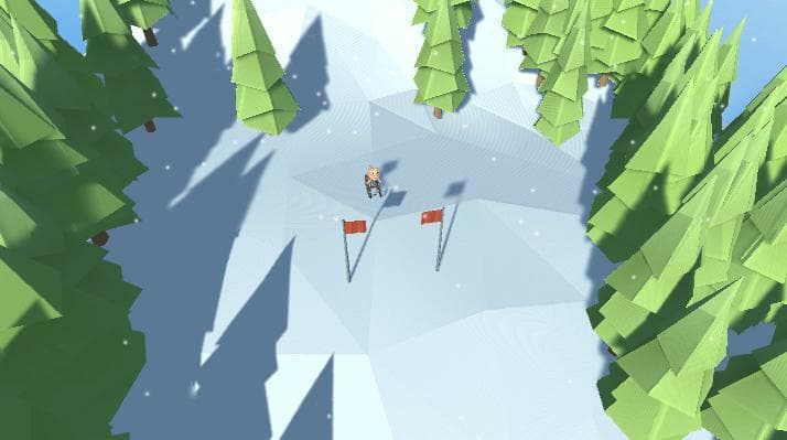 Downhill Cat Sledding screenshot 3