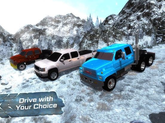 Offroad Sierra 4x4 Simulator – Snow Driving 3D screenshot 4