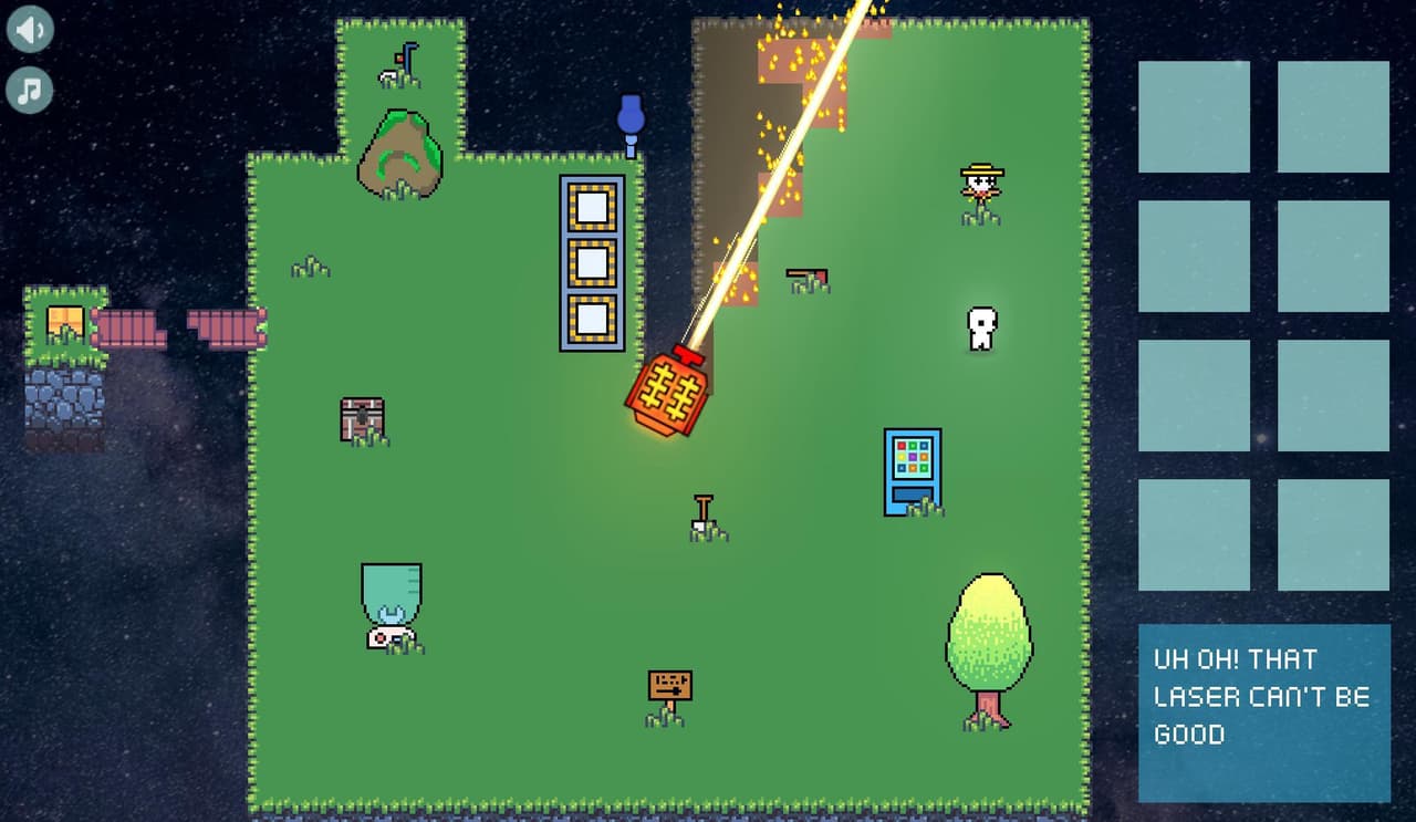 Laser Island screenshot 2